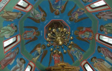 Храмовая Фреска роспись стен Храмов