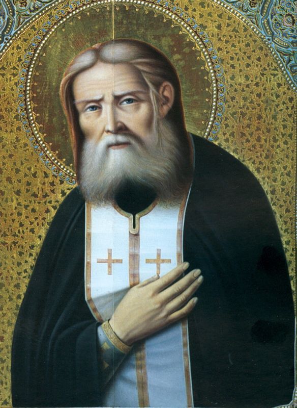 Saint Seraphim of Sarov, a pictorial icon