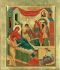 Різдво Богородиці рукописна ікона